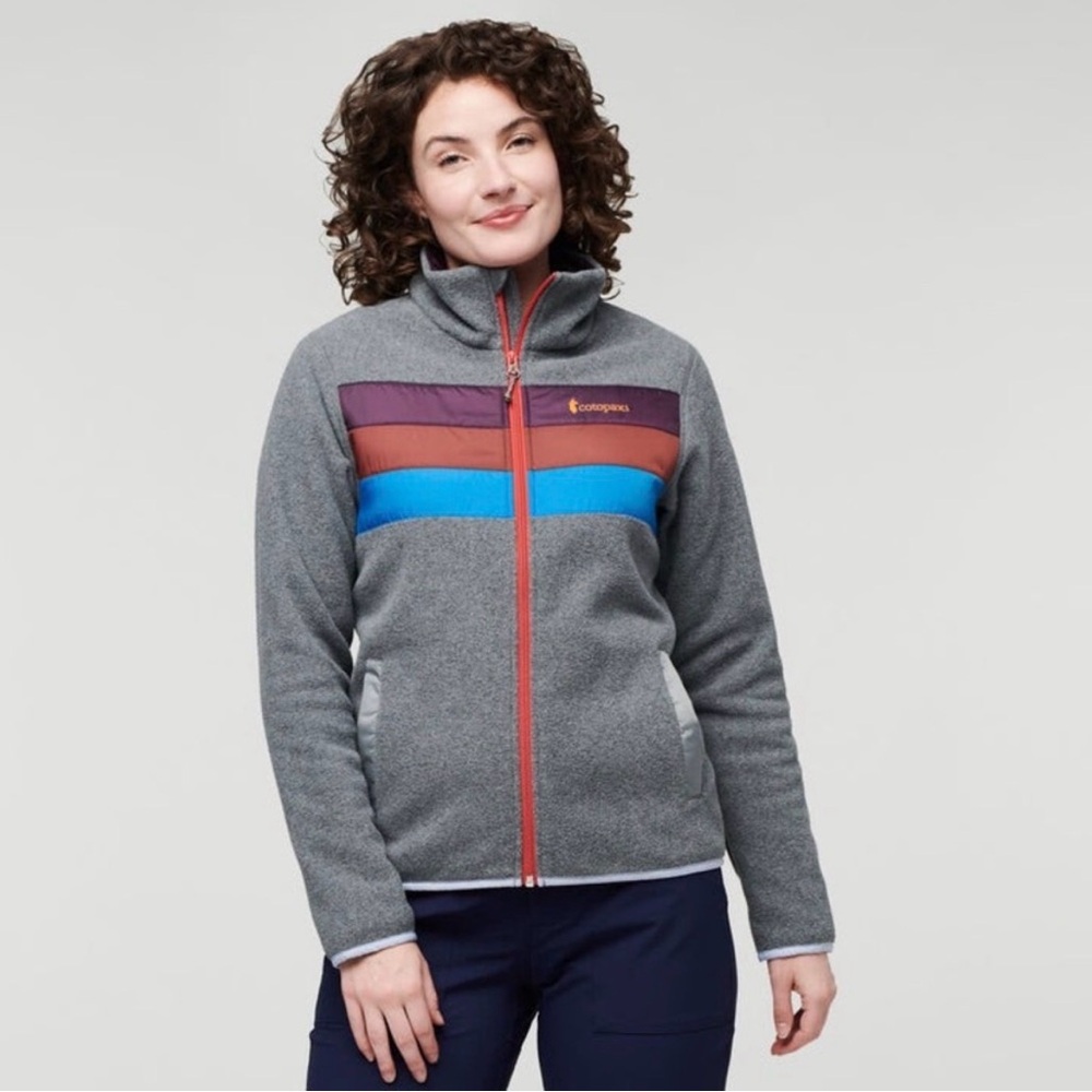 Cotopaxi Teca Fleece Full-Zip Jacket Women’s Size Large Gray